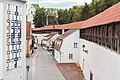 Stadtmauer mit Wehrgang