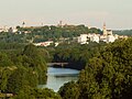 Angoulême ja sen varustukset Fléacilta nähtyinä.