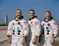 (V-H) James Alton McDivitt, David Randolph Scott, Russell "Rusty" Schweickart