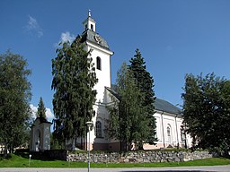 Arnäs kyrka i augusti 2009