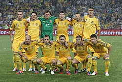 Équipe d'Ukraine de football.