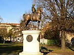 Statue équestre de Matthias Ier, Szeged