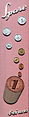In der Zeit des Wirtschaftswunders konstruierte, in den 1950er Jahren am Bohlweg montierte und inzwischen denkmalgeschützte „Spare bei uns“-Leuchtreklame eines Geldinstituts, mit Abbildung aller Münzen damals neuer Währung.