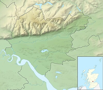 Location map Scotland Clackmannanshire