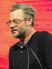 Cory Barlog, one of the main contributors to the God of War series; to date, he has worked on six games, with his most notable roles being game director of 2007's God of War II and 2018's God of War Cory barlog gdc 2019 (cropped).jpg