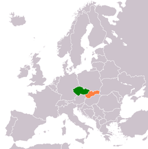 Hranice dnešního Česka a Slovenska
