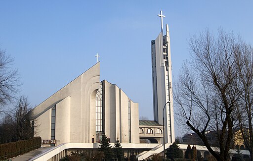 Divine Mercy Church,1a osiedle Na Wzgorzach,Nowa Huta,Krakow,Poland