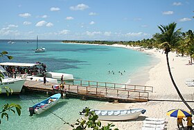 Vue sur une plage de Isla Catalina