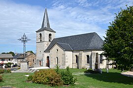 The church in Fridefont
