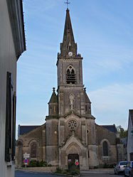 The church in Semblançay