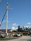 This 100 feet tall cross at Epiphany Lutheran Church, in Lake Worth, Florida, conceals equipment for T-Mobile.