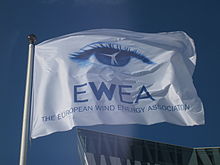 Flag of European Wind Energy Association.JPG