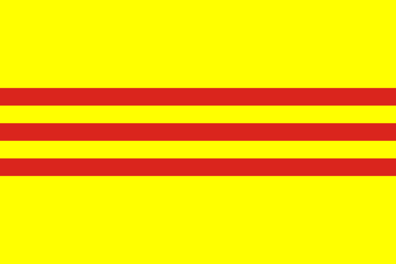 Archivo:Flag of South Vietnam.svg