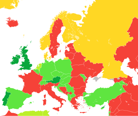 FoP statuses in Europe