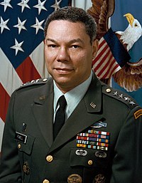 Colin Powell como Presidente del Estado Mayor Conjunto