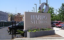 Chicago was home of The Oprah Winfrey Show from 1986 until 2011 and other Harpo Production operations until 2015. Harpo Studio sign.jpg