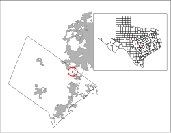 Vị trí trong Quận Hays, Texas
