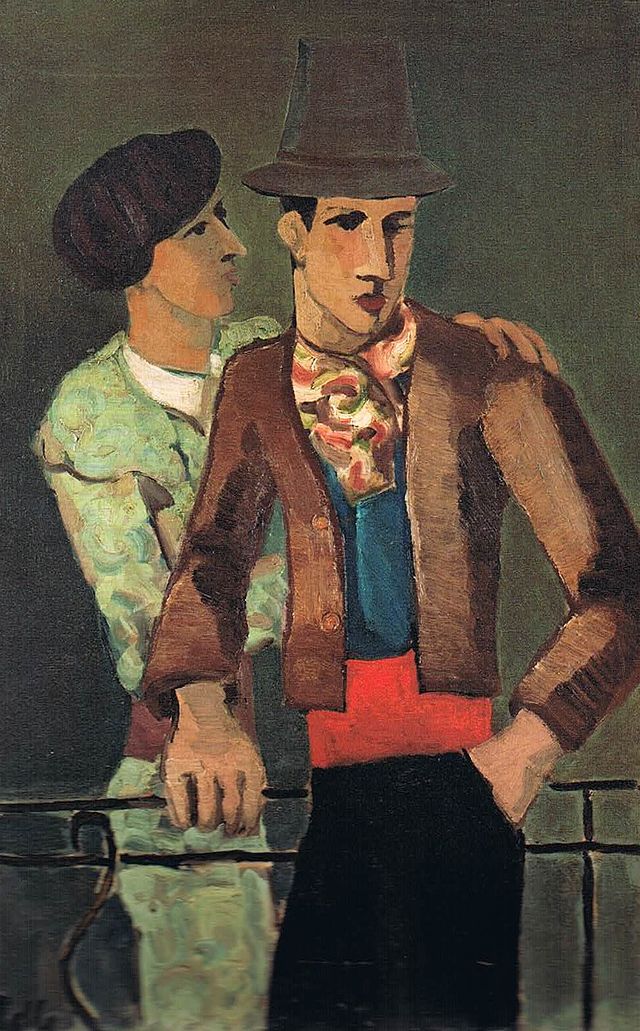 Torero and Picador, by Helmut Kolle, ca. 1927