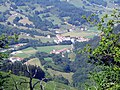 Vue sur le village d'Ituren (Navarre)