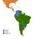 Miniatura para Televisión digital terrestre en Hispanoamérica