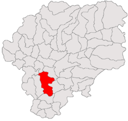 Location of Lechinţa