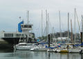 Capitainerie du port des Minimes.