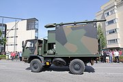 The Sisu A2045 (Finland) is based on a TG MIL TGM chassis