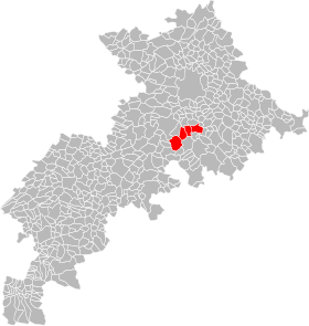 Localisation de Communauté de communesLèze-Ariège-Garonne