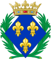 Armoiries comme princesse de la maison d'Orléans (1938-1965)