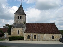 L'église Saint-Jean de Lurais, en 2011.