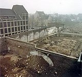 Sloopwerkzaamheden Céramique-terrein, ten zuiden van Hotel Maastricht, 1991