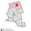 Location in the municipality