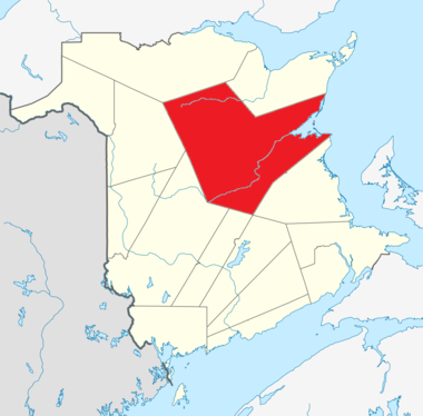 New Brunswick Counties