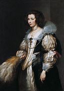 Anthonis van Dyck: Maria de Tassis, ca. 1629-1630