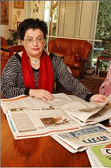 Marina Solodkin ve svém domě v roce 2006