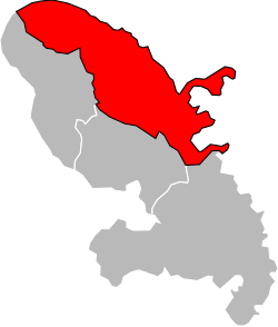 Location of Qarku La Trinité