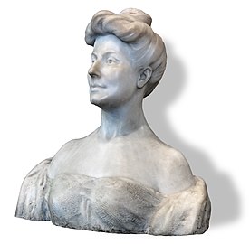 La Dame de Bruxelles (entre 1909 et 1910), marbre
