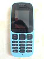 Nokia 105 2017 etuosa