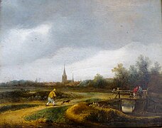 Jan van Goyen (1596-1656), Paysage.