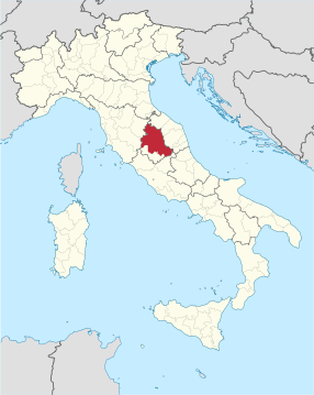 Talaith Perugia yn yr Eidal