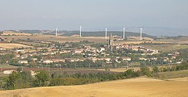 A general view of Avignonet-Lauragais