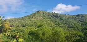 Vue du piton de Sainte-Rose.