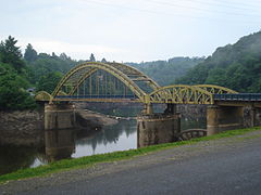 Le pont du Dognon, sur le Taurion