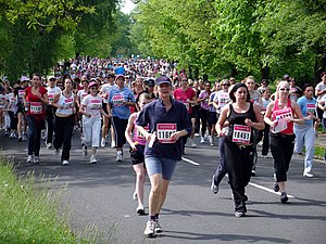 Race For Life, on Durdham Downs. The Race For ...