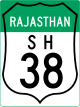 State Highway 38 shield}}