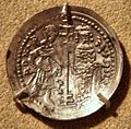 Skifatos formos Rodžerio II Siciliečio (Roger II of Sicily) moneta.