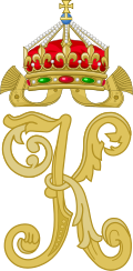 Monogramm des Prinzen Kyrill