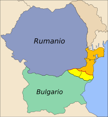 Dobroĝo: ﻿ rumania parto ﻿ bulgaria parto