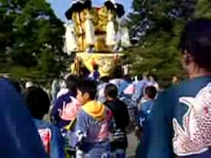 ファイル:Saijou mikoshi.ogv