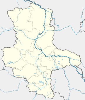 Магдебург на карте